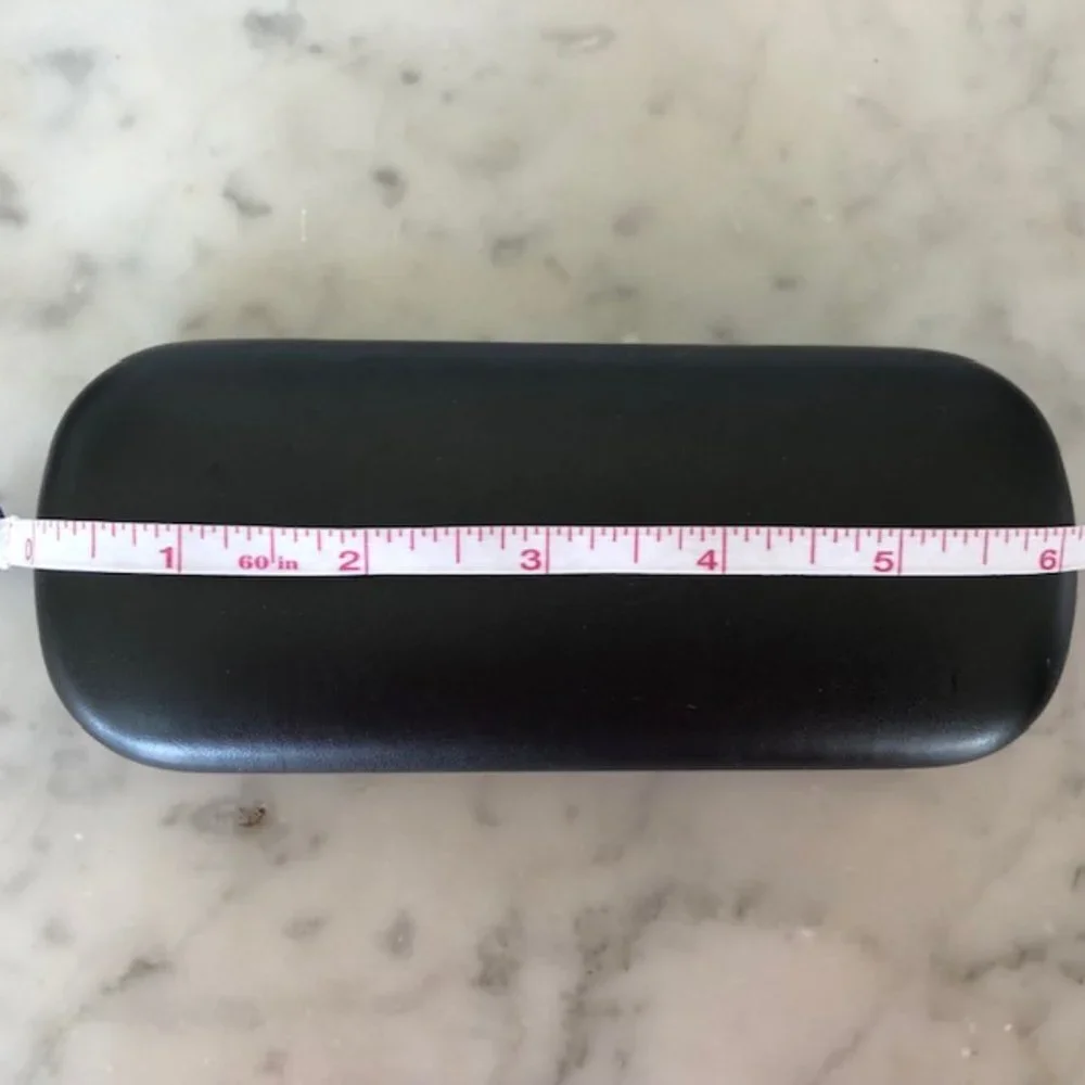 RALPH LAUREN Black Hard Clamshell Glass Case